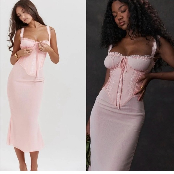 House of CB Dresses & Skirts - House of CB Syrah Peach dress size S